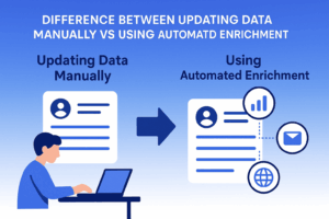 What Is the Difference Between Updating Data Manually vs Using Automated Enrichment Tools?